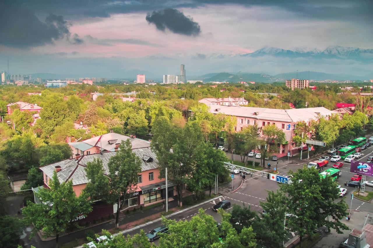 " Atakent " Panoramny Vid Quartira Lejlighed Almaty Eksteriør billede